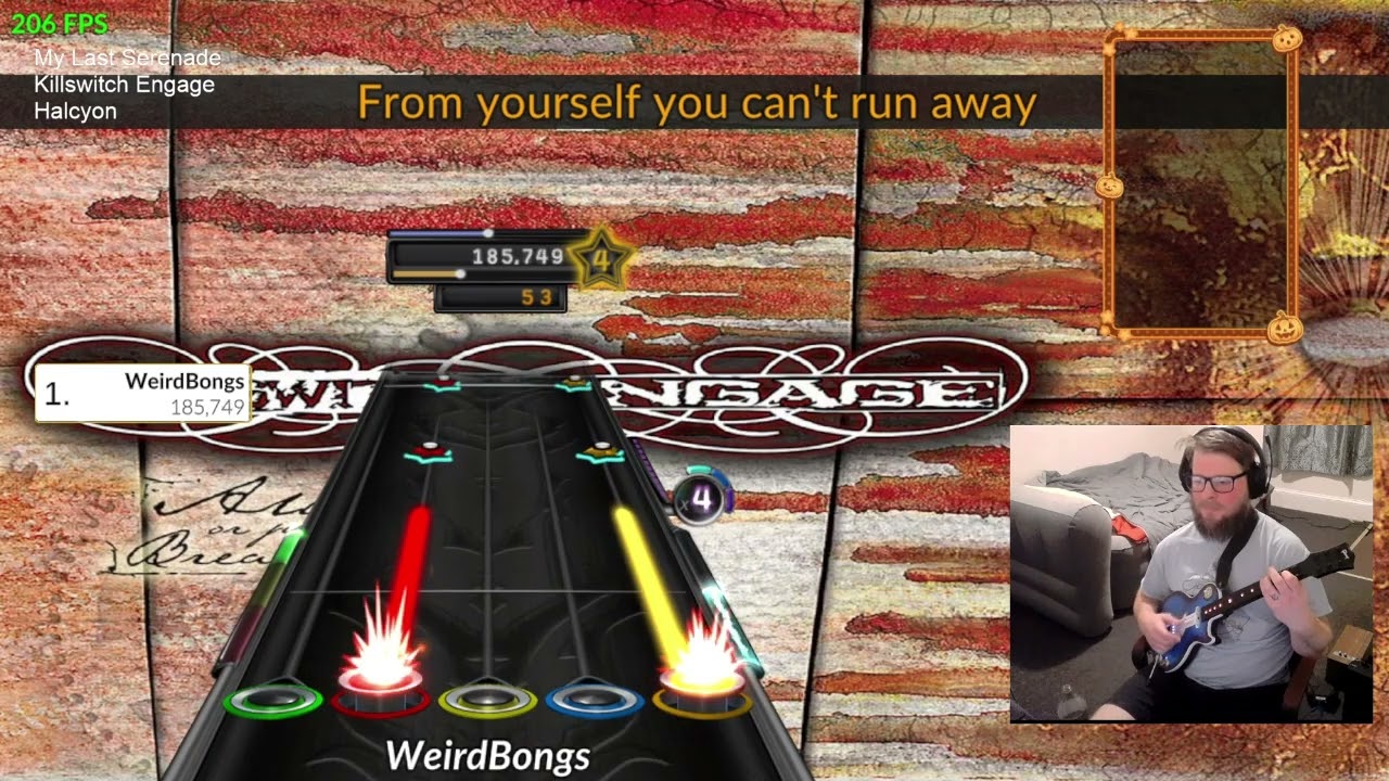 [Clone Hero] Killswitch Engage - My Last Serenade (7 Stars, -7 Notes)