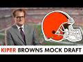 NEW Cleveland Browns Mock Draft From Mel Kiper On ESPN | 2026 NFL Draft 1st Round Picks
