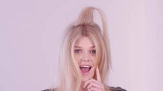 Celebrity Step 1 - Detangle with the Compact Styler detangling hairbrush Profile