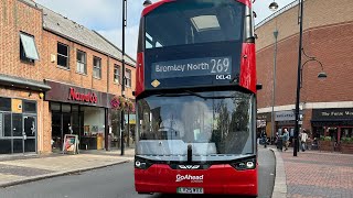 *LV25 WXX*Go Ahead London 25Reg Wright Streetdeck Electroliner 