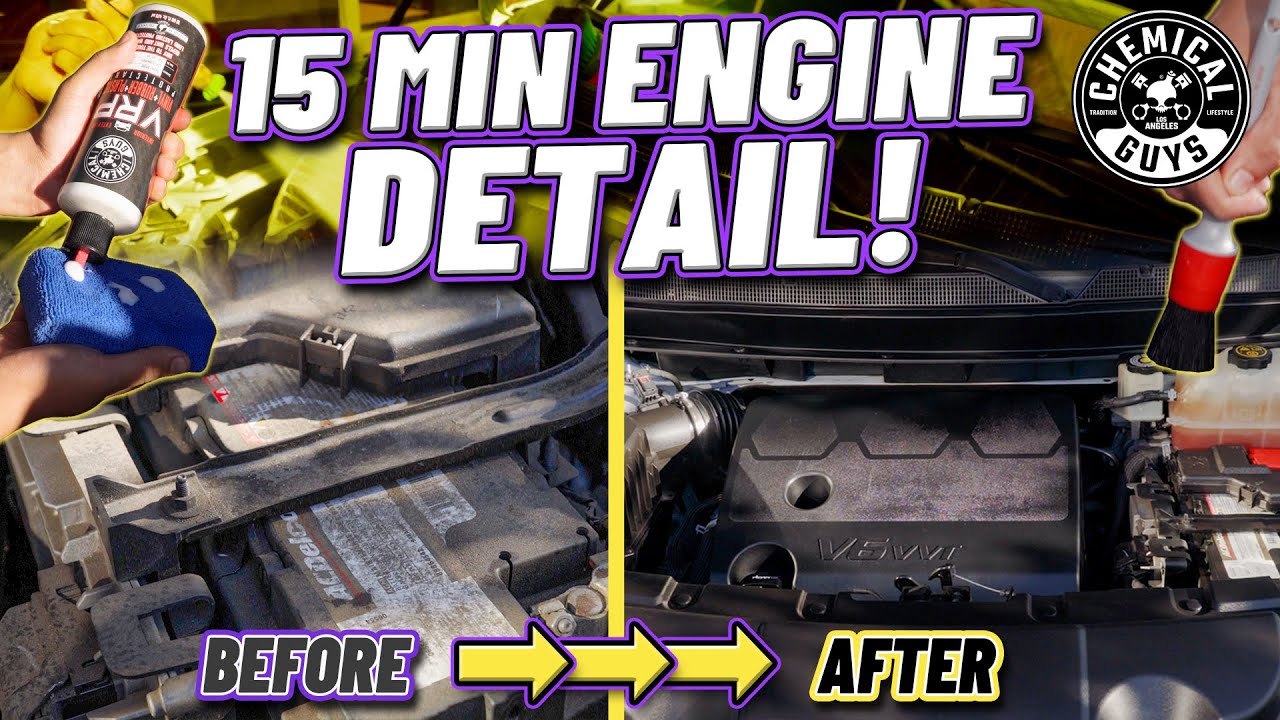 How to Clean My Engine Bay