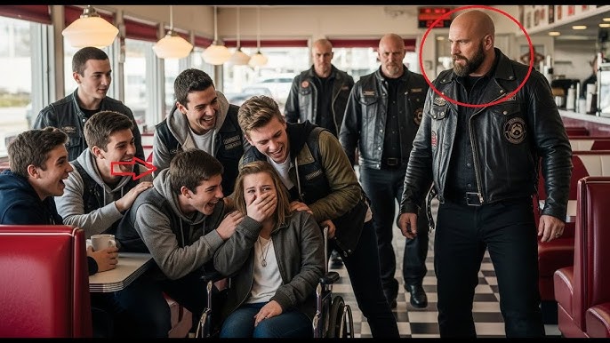 Bullies Slapped a Disabled Girl in a Diner — An Hour Later, Bikers Walked In