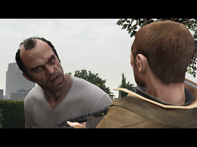 What If Trevor Killed Niko Bellic instead of Johnny K ? #gta5 #gtav #w