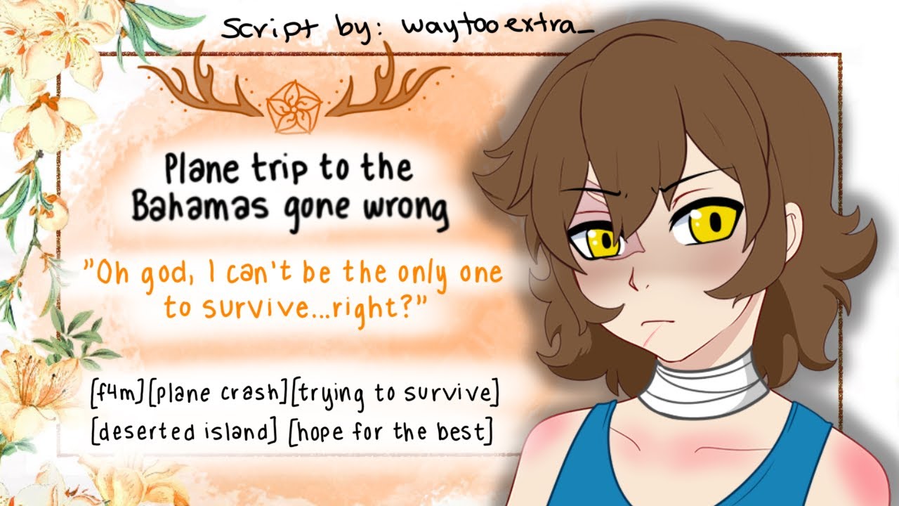 [f4m] Surviving a plane crash [deserted island] [asmr]