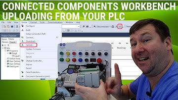 Uploading Allen Bradley Micro800 Micro820 Micro850 PLC Program CCW
