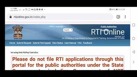 #ONLINE RTI - How to Apply Online RTI - Online RTI from KVS - Online RTI Form