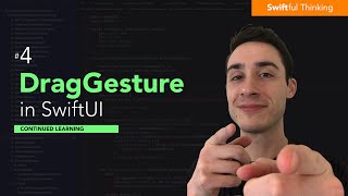 How to use DragGesture to move, drag, swipe in SwiftUI | Continued Learning #4 screenshot 2