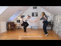 Heedmans scatting and improvising Lindy Hop