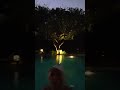 Night swimming with Meme Vice and Daddy Ion. Sobrang ganda ng Amanpulo parang LED?! 🥰🏊🏻♀️