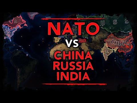 [HoI4] NATO vs China, Russia u0026 India [2022]