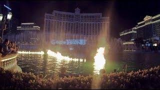 Game of Thrones Bellagio Fountain Show in 4K