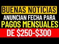 HAY FECHA! Pagos de Estímulo de $3600 a Los Padres | Cheques de Estimulo Mensuales de $250-$300