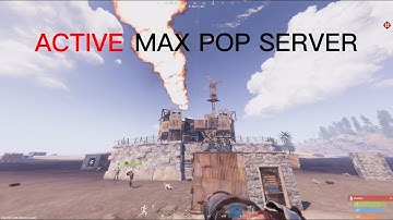 THE MOST CHAOTIC MAX POP SERVER ON RUST! - Rust Console Edition