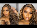 How I Melt My Wig | How To Highlight Curly Hair Ft. VShow Hair
