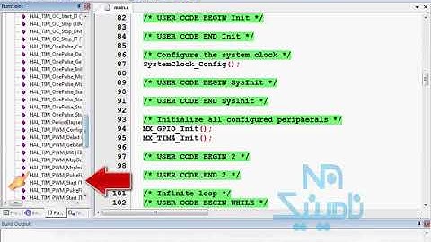 آموزش PWM STM32