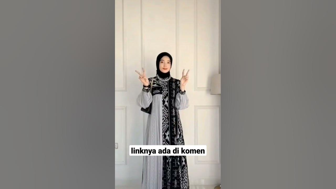 Link ada di komen !!!! Gamis Raya Dress Tenun #gamis #gamismurah #shorts #shopee