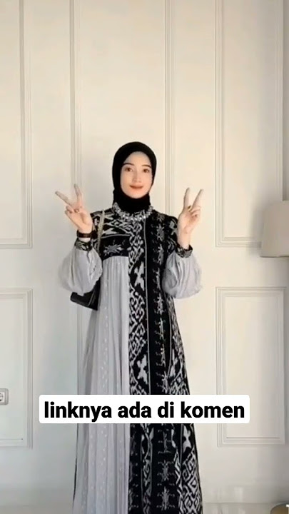 Link ada di komen !!!! Gamis Raya Dress Tenun #gamis #gamismurah #shorts #shopee