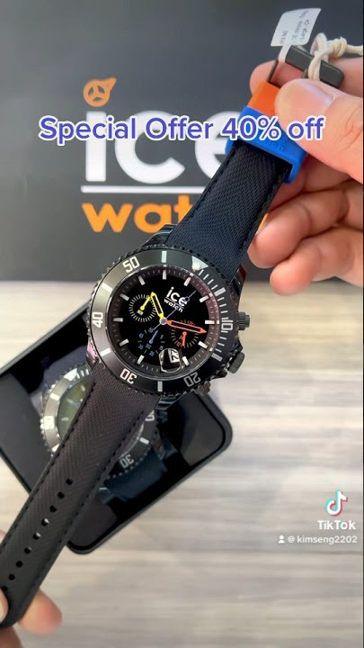 Ice Watch Chronograph Blue Dial Blue Silicone Men's Watch 017929 (Unboxing)  @UnboxWatches - YouTube