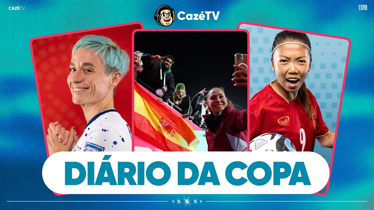 DIÁRIO DA COPA: DIA DE GOLEADA NA MAIOR COPA DO MUNDO FEMININA DA HISTÓRIA!!