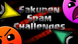 Sakupen Spam Challenges|Last Click...|Geometry Dash 2.11