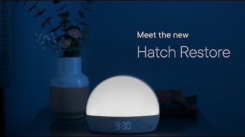 Meet the new Hatch Restore