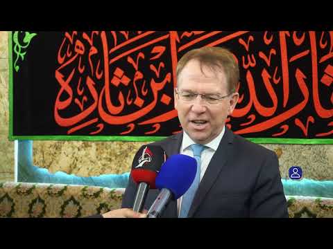 نائب الأمين العام للعتبة الحسينية يستقبل سفير جمهورية فرنسا لدى العراق