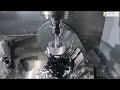 CNC Working Process Machining. Mill 5 Axis & Mill -Turn Manufacturing Cuttings Tools