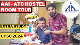 AAI ATC Hostel Room Tour | Study | Night Life | Exams Burden #aai #2023 #atc #jobs