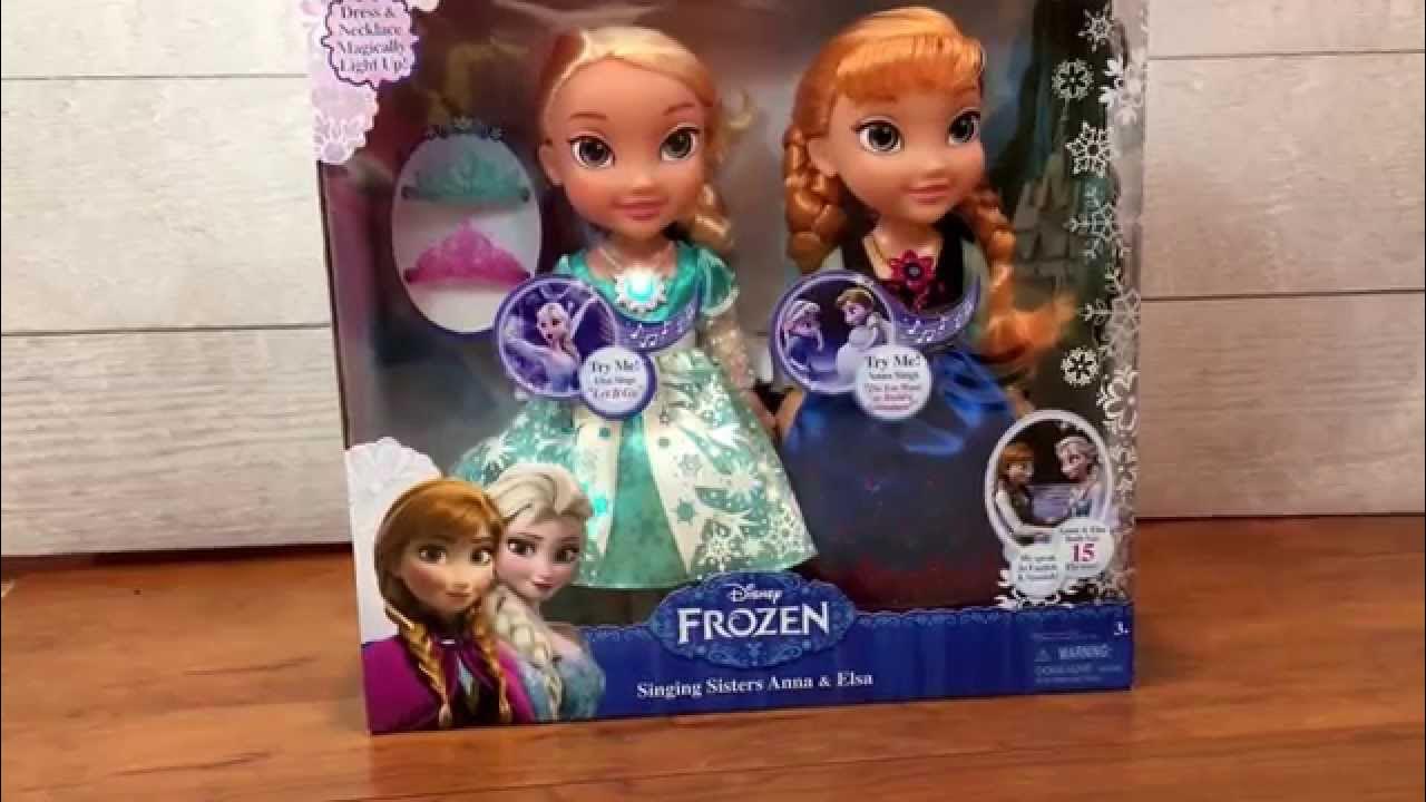 Disney Frozen Poupées « Singing Sisters » Les soeurs chantantes