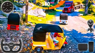 Real TukTuk Auto Rickshaw Wala Game_Offroad Rickshaw Driving Simulator Game_Android Gameplay screenshot 1