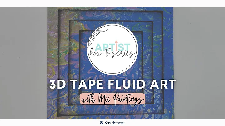 3D Tape Fluid Art Tutorial