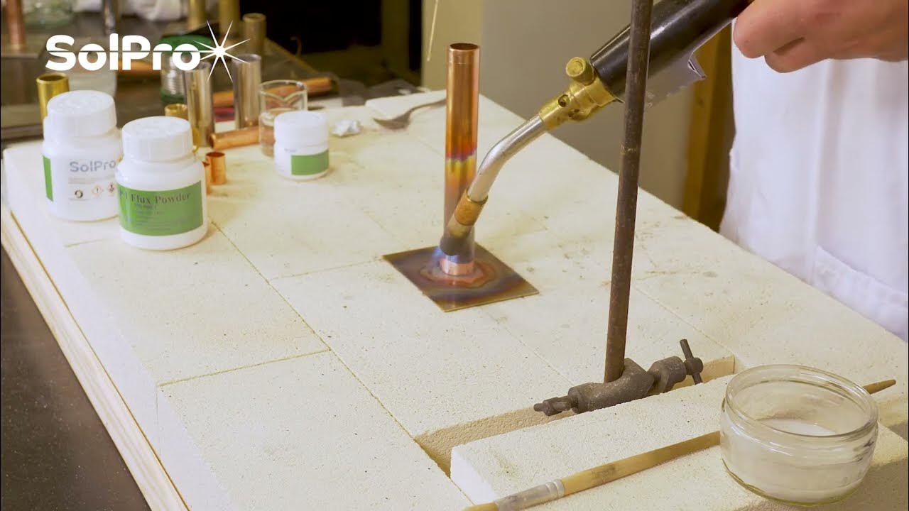 Brazing Tutorial Copper to Stainless Steel YouTube