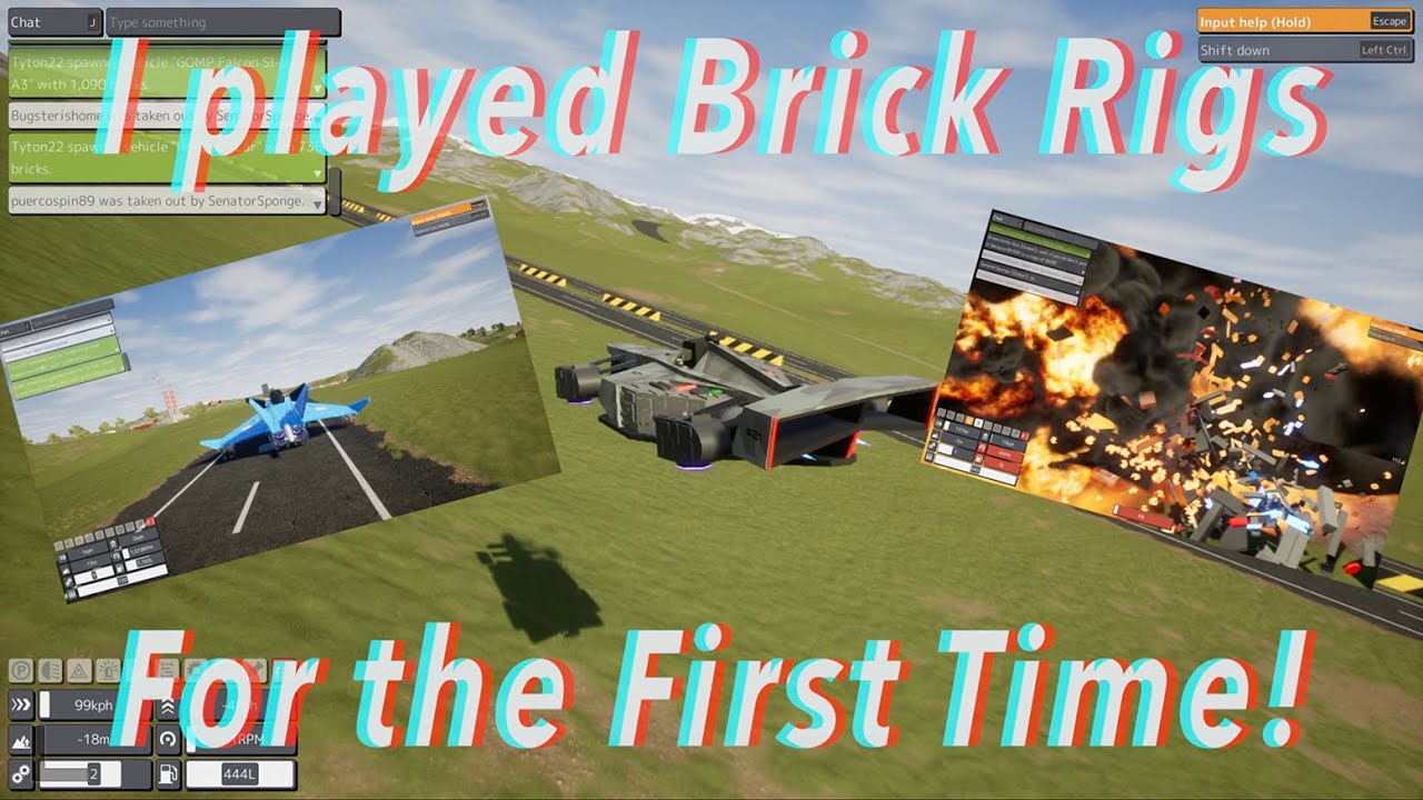Brick Rigs Conquest I Played Brick Rigs For the First Time! - YouTube
