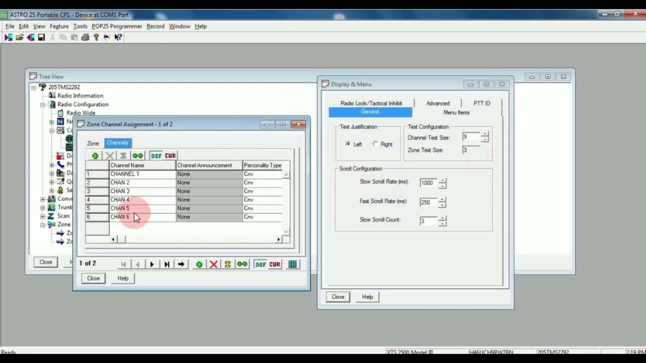 Cara Mengisi Frekwensi Conventional Motorola XTS 2500