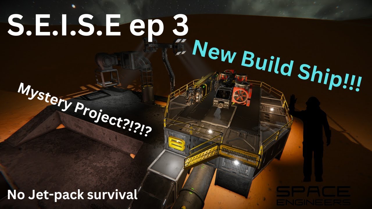New Welding Ship in Space Engineers! | S.E.I.S.E. - YouTube