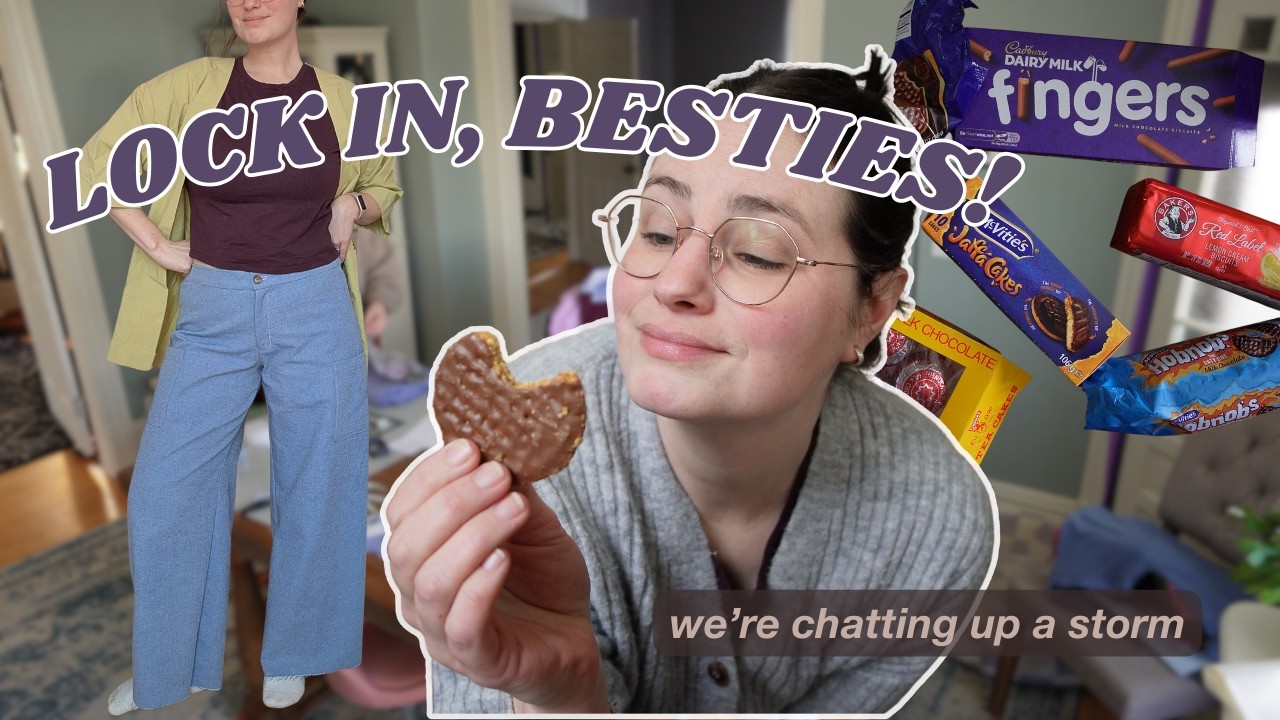 what I've been up to lately! sewing, new recipes, and British snacks!