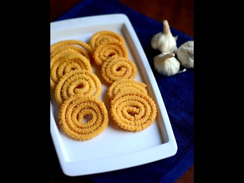 garlic-murukku-recipe---poondu-murukku-recipe