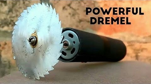 Easy Way Make A Mini Dremel Tool At Home
