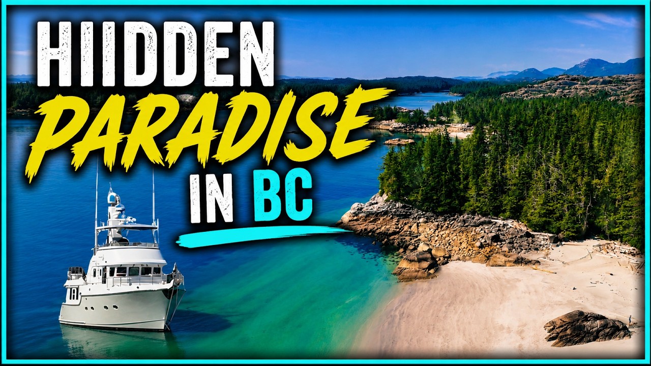 Cruising Northern BC on our Nordhavn Yacht | Whales and White Sand Beaches!   [MV Escapade] 4K
