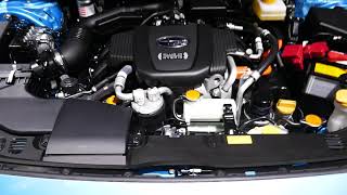 New 2020 Subaru Crosstrek Engine Bay Tour - Hybrid - 2019 LA Auto Show, Los Angeles CA