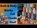 Massive Bath & Body Works Fall Candle Haul| Autumn 2020🍁🍂