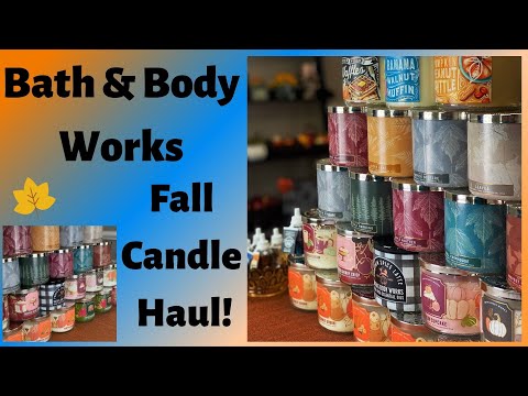 Massive Bath & Body Works Fall Candle Haul| Autumn 2020