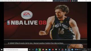 Nba  08 spain  Sony Playstation 2  Pcsx2 V160