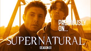 Previously On... Supernatural Season 01