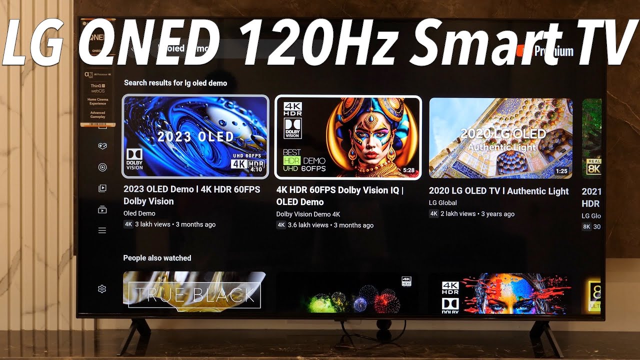 LG QNED81 4K HDR Smart TV 2023