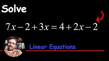 How to Solve for x - with SAME SIDE Like Terms