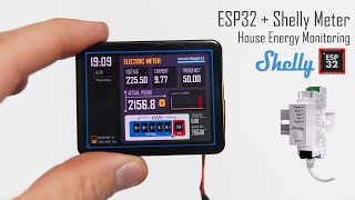 Monitoring House Power Consumption with ESP32 and Shelly Power Meter