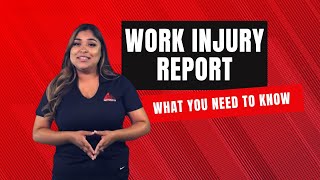 Hurt On the Job? Reporting Work Related Injury and Illness