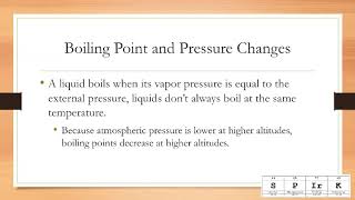 Chapter 13 Section 2 The Nature of Liquids