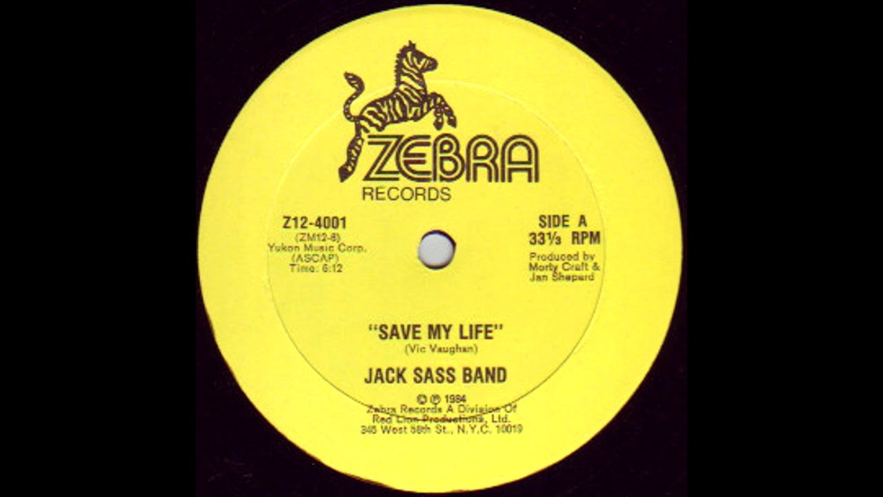ギガレア！JACK SASS BAND　US orig. Jack Sass Band - Save My Life [1984] - YouTube